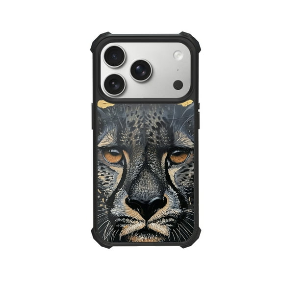 Panther Shockproof Case For iPhone 12 13 14 15 16 Pro Max Series – TPU Bumper + Hard PC Back, Air-Cushion Corners
