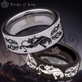 thumbnail image 1 of Panther Tungsten Carbide Ring, 1 of 9