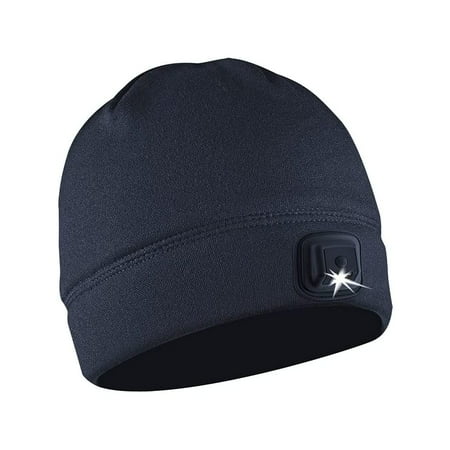 Panther Vision - POWERCAP 3.0 70 Lumen Rechargeable LED Beanie Headlamp - Navy