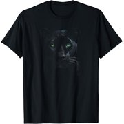 Panther Wild Black Cat Portrait Africa Animal T-Shirt