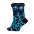 thumbnail image 1 of Panther in the Jungle from the Sock Panda (Adult Medium - Women's Shoe Sizes 5-10), 1 of 3