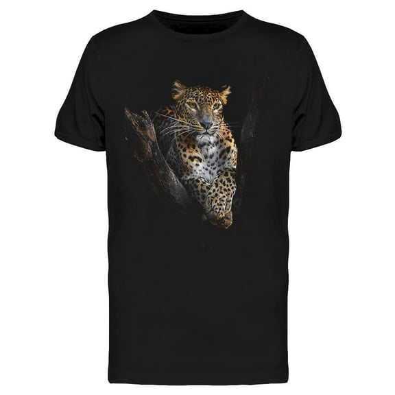 Panthera Pardus Kotiya T-Shirt Men -Image by Shutterstock, Male Medium