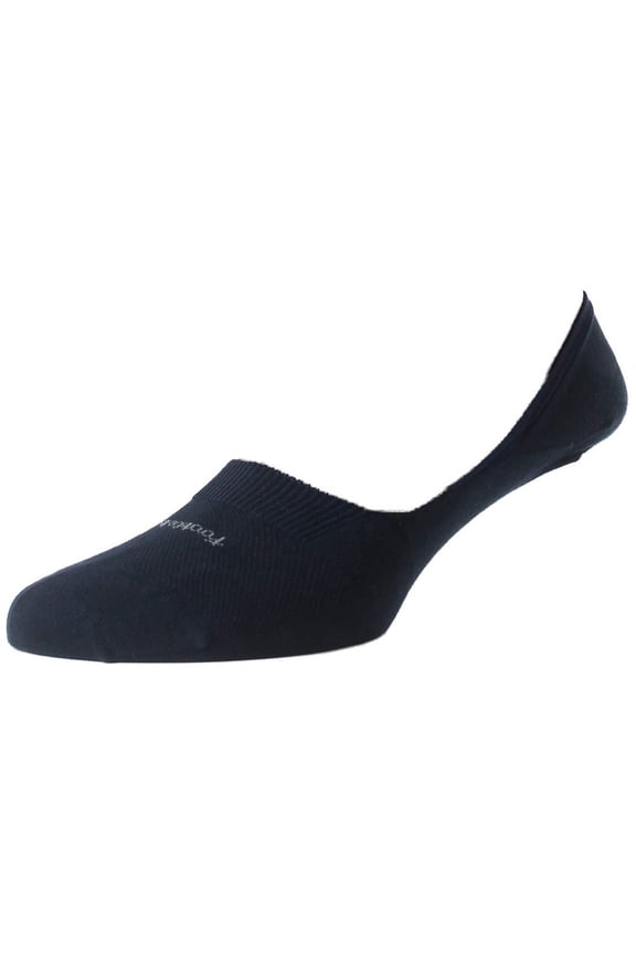 Footlet Egyptian Cotton Shoe Liner - Navy