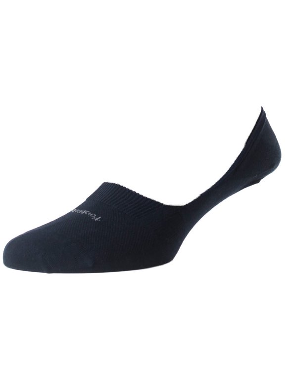 Footlet Egyptian Cotton Shoe Liner - Navy