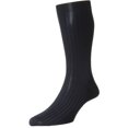 thumbnail image 1 of Pantherella Men's Navy Classic Collection Danvers Mid Calf Dress Sock - 8.5-11, 1 of 2