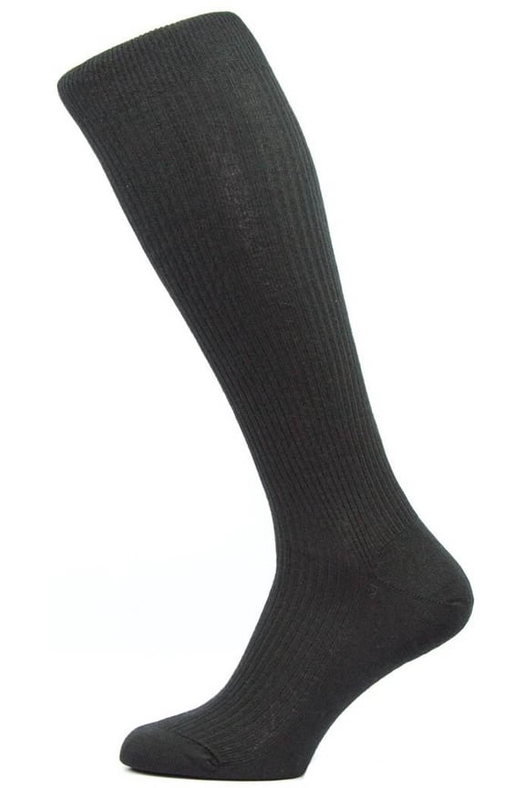 Naish Rib Over the Calf Merino Wool Socks - Black
