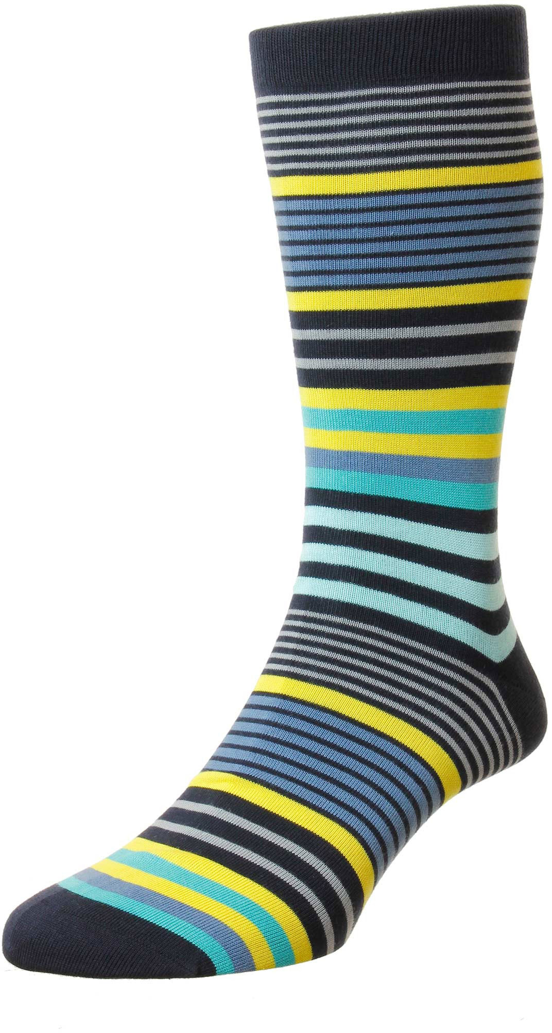 Pantherella Socks Men's 535577002 Miyako Long Anklet M