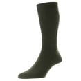 thumbnail image 1 of Pantherella Tavener Egyptian Cotton Socks - Dark Olive Green, 1 of 1