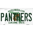thumbnail image 1 of Panthers Florida State Background Novelty Metal License Plate Tag (Panthers), 1 of 1