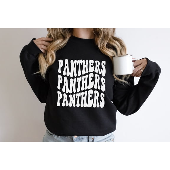 Panthers Sweatshirt: Game Day Football Season Apparel Sweatshirt All Size S-5XL