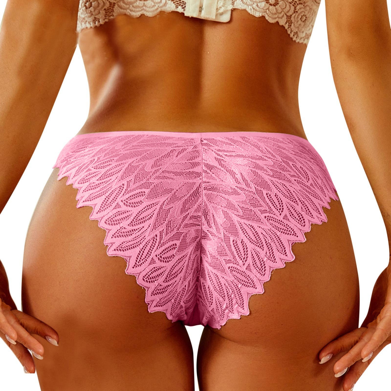 Panties For Women Lace No Show Bikini Soft Breathe Seamless Panties