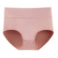 thumbnail image 1 of Panties For Women New Pure Cotton High Waist Underwear Soft Skin Friendly Comfortable Polyester Spandex 1 Piece Pink Size L-5Xl Women's Panties, 1 of 4