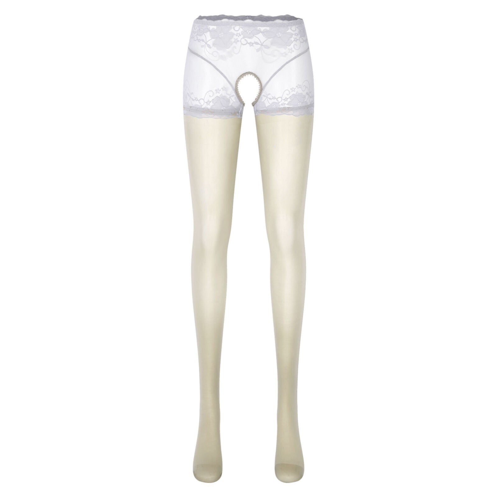 Panties Underwear For Women Out Laceup Lace Panty Crochet Hollow Long