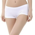 thumbnail image 1 of Panties for Women Tbopshirt Boxer Briefs,Hipster Underwear,Women Underwear Quarter Trousers Seamless Underpants Pant,Cheeky Panties, 1 of 2