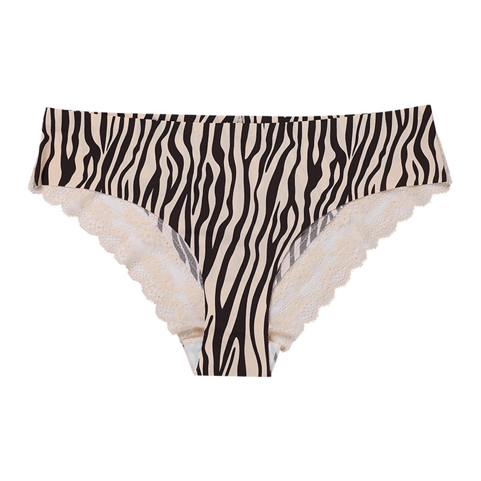 Leopard Print Quick Drying Cotton Seamless Underwear Women Panties