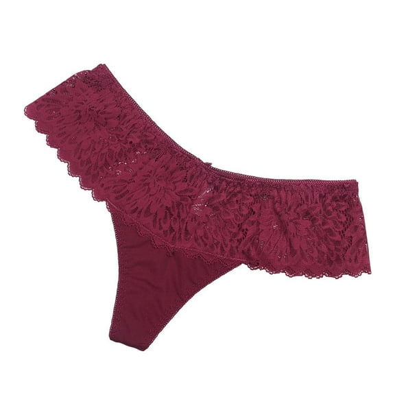 Panties for Women Tbopshirt Brief Underwear,Hipster Underwear,Women Lace See-Through Breathable Soft Briefs Panties Lingerie Underwear,Cheeky Panties