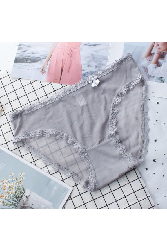 Panties for Women Tbopshirt Brief Underwear,Hipster Underwear,Women Lace Underwear Lingerie Thongs Panties Ladies Underwear Underpants,Cheeky Panties