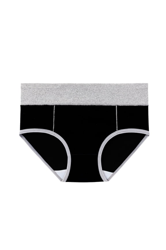 Panties for Women Tbopshirt Brief Underwear,Hipster Underwear,Women's Large Seamless Cotton High Waist Briefs Hip Lifting Underpants,Cheeky Panties