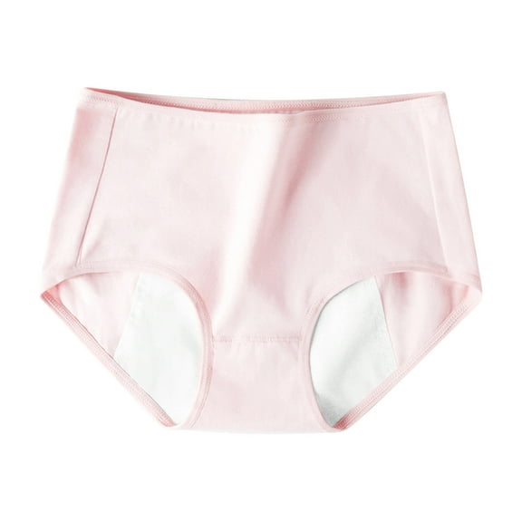 Panties for Women Tbopshirt Period Underwear,Brief Underwear,Hipster Underwear,Period Seamless Mid-waist Breathable Physiological Underwear Briefs,Cheeky Panties