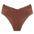 thumbnail image 1 of Panties for Women Tbopshirt Womens Panties Briefs,Women' CottonIce Silk Ultra-thinBreathable Seamless Briefs,Cheeky Lace Panties Underwear,Gifts for Women, 1 of 2