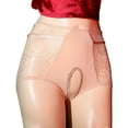 thumbnail image 1 of Panties for Women Tbopshirt Womens Panties Briefs,Women's High Waist Lace Open Transparent Mesh Panties Briefs,Cheeky Lace Panties Underwear,Gifts for Women, 1 of 7