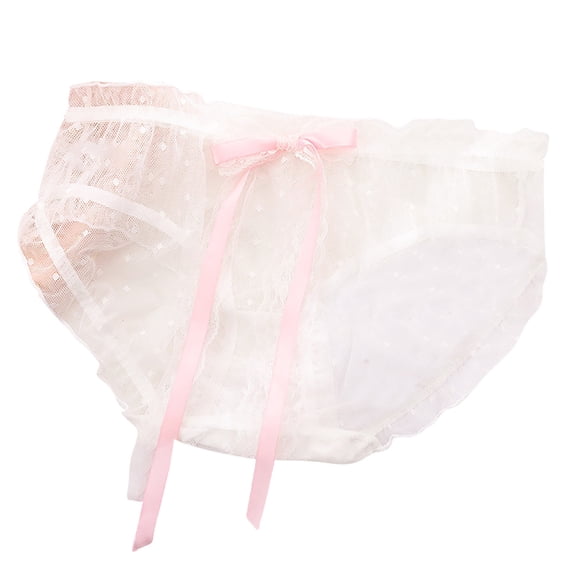 Panties for Women Clearance!Tbopshirt Womens Panties Briefs,Women's Low Waist Hollow Lace Mesh Sexy Underwear Briefs,Cheeky Lace Panties Underwear,Gifts for Women,Big Holiday Savings Deals