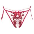 thumbnail image 1 of Panties for Women Clearance!Tbopshirt Womens Thongs,Hipster Underwear,Women Sexy Underwear Lace Embroidery Perspective Bandage Bikini Underpant,Cheeky Panties,Gifts,Big Holiday Savings Deals, 1 of 7