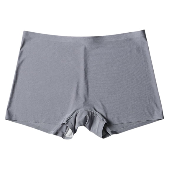 Panties for Women,Elongated Crotch Plus Size High Waisted Briefs with Belly Control and Breathable Comfort for All Day Wear,Womens Underwear,Dark Gray,M