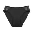 thumbnail image 1 of Panties for Women,Leakproof Menstrual Underwear 4-Layer Absorbent Panties For And Girls Comfortable Reusable Bi Design,Womens Underwear,Black,4XL, 1 of 2