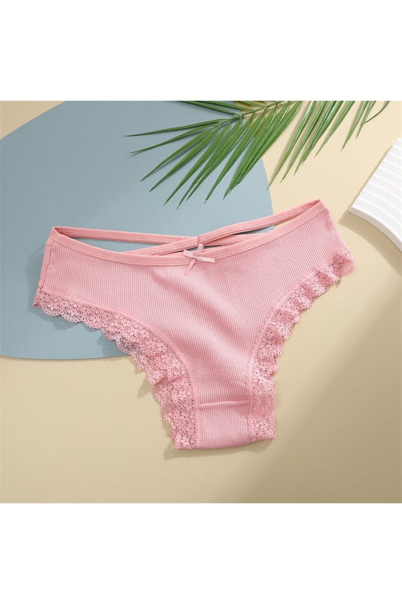 Panties for Women All Seasons Underwear Full-Coverage Brief Panties Moisture-Wicking Underwear for Women Breathable Soft Cotton Briefs Plus Size Seamless Undergarments