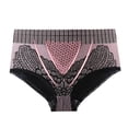 thumbnail image 1 of Panties for Women Tbopshirt Brief Underwear,Hipster Underwear,Solid Large Size High Waist Warm Belly Hip Lift Thin Waist Panties Underwear,Cheeky Panties, 1 of 5