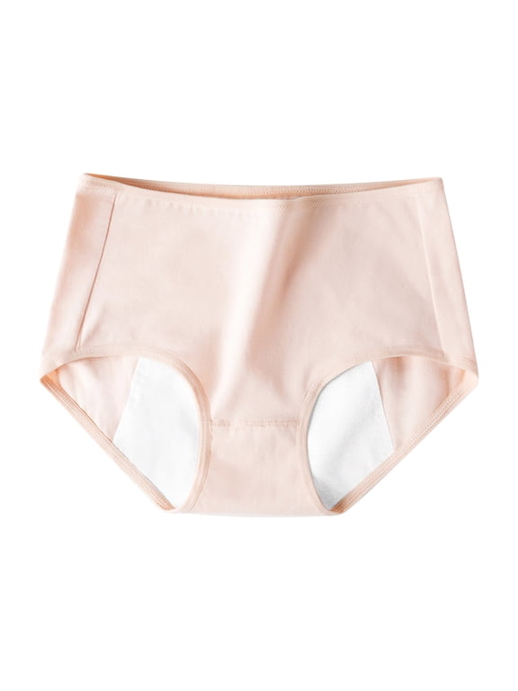 Panties for Women Tbopshirt Period Underwear,Brief Underwear,Hipster Underwear,Period Seamless Mid-waist Breathable Physiological Underwear Briefs,Cheeky Panties