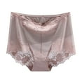 thumbnail image 1 of ibuvkizy Panties for Women Large Size High Waist Sexy Lace Ultra-Thin Breathable Mesh Butt Lifting and Control Panties,Women Panties,Womens Underwear, 1 of 3
