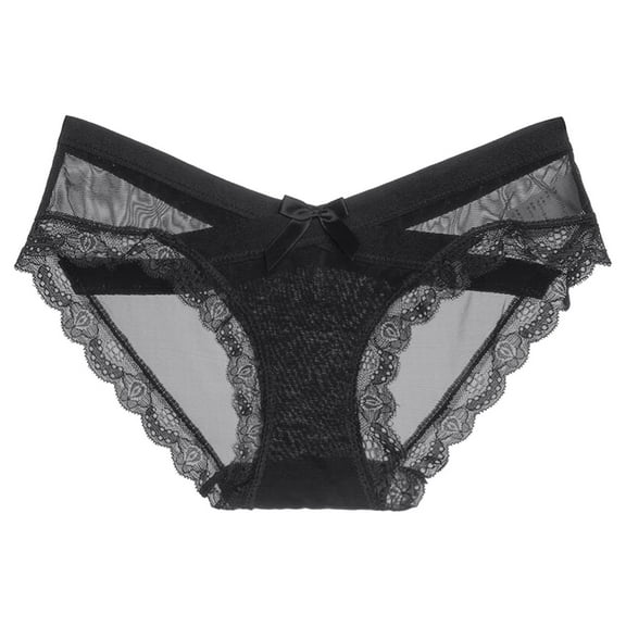 Panties for Women Athletic Underwear Women Valentines Day Panties Black Underwear Shorts Women L