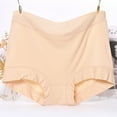 thumbnail image 1 of Panties for Women Brief Panties for Women Womens Panties Briefs Women's Solid High Waist Tummy Controlling Warm Underwear Underwear Briefs, 1 of 3