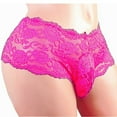 thumbnail image 1 of Panties for Women Solid Lace Plus Size High Waist Leak Proof Cotton Crotch Underwear Panties 2XL, 1 of 3