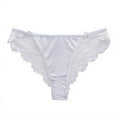 thumbnail image 1 of Panties for Women,Comfort Everyday Wear Seamless Panty for Women with Soft Breathable Fabric,Womens Underwear,White,L, 1 of 3