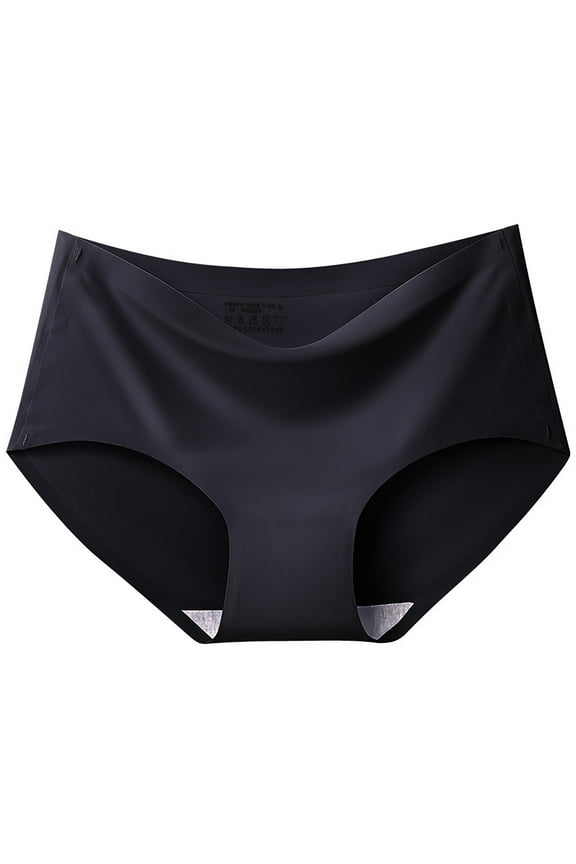 Panties for Women,Custom Letter Logo Low Rise Striped Tanga Bikini Seamless No Show Thong Panties for Women,Womens Underwear,Black,XL