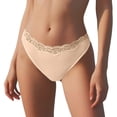 thumbnail image 1 of Panties for Women,Fashionable Low Waist Striped Briefs Comfortable Daily Underwear Panties,Womens Underwear,Beige,M, 1 of 6