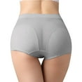 thumbnail image 1 of Panties for Women,Full Briefs Underwear Soft Breathable Comfortable Ladies Panties Everyday,Womens Underwear,Grey,L, 1 of 5