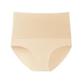 thumbnail image 1 of Panties for Women,High Waist Seamless Underwear for Women Body Shaping Lifting Comfortable Breathable Everyday Briefs,Womens Underwear,Beige,M, 1 of 5
