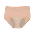 thumbnail image 1 of Panties for Women,High Waisted Leak Proof Underwear For Women Overnight Menstrual Briefs Comfortable,Womens Underwear,Khaki,3XL, 1 of 9