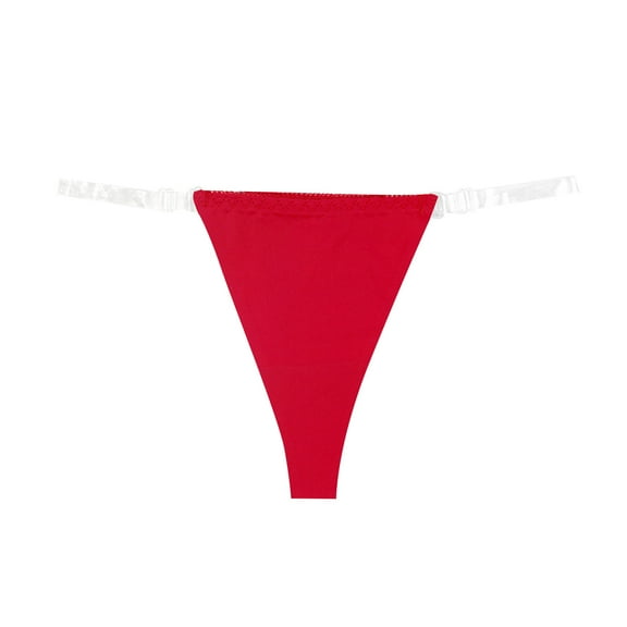 Panties for Women,Ice Silk Seamless Underwear Low Waist Transparent Thin Belt Breathable Comfortable Panties,Womens Underwear,RD1,L