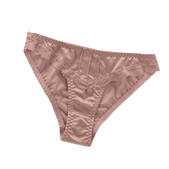 Panties for Women Lace Leg Panties Openings Balanced Ultra Smooth Breathable Lustrous Sheen Moisture-Wicking Hot Pink S