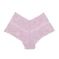 thumbnail image 1 of Panties for Women,Lace Panties Stretch Soft Comfortable Ladies Hipster Briefs Everyday Wear,Womens Underwear,Purple,XL, 1 of 3