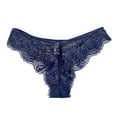 thumbnail image 1 of Panties for Women,Lace Underwear For Women Soft Stretch Bikini Hipster Briefs Comfortable Ladies Panties,Womens Underwear,Dark Blue,S, 1 of 4
