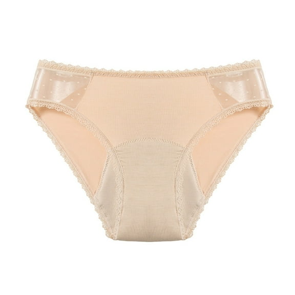 Panties for Women,Leakproof Menstrual Underwear For Women And Teens Superior Four Layer Comfortable Design,Womens Underwear,Light Pink,S