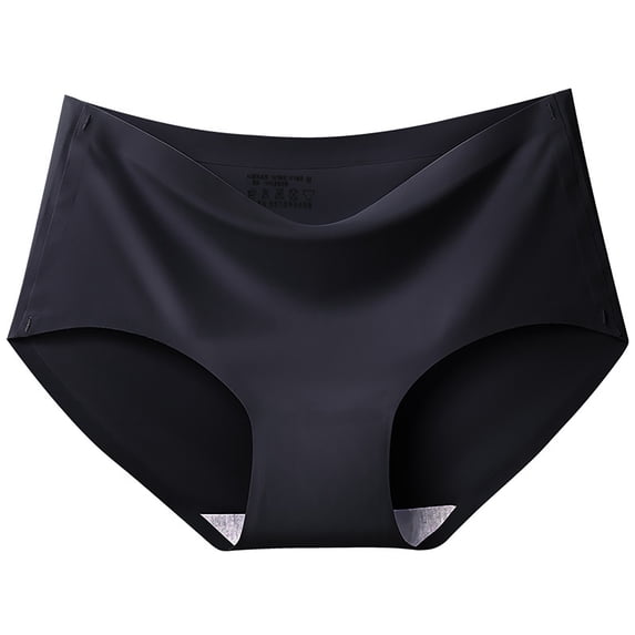 Panties for Women Letter Logo Waist Striped Tangas No Show Bikini Thong Soft Seamless Breathable Underwear
