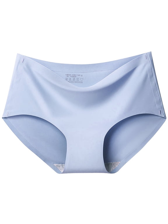 Panties for Women Letter Logo Waist Striped Tangas No Show Bikini Thong Soft Seamless Breathable Underwear