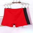 thumbnail image 1 of Panties for Women Pack 3pc Women's Plus Size Xl-6xl Solid Color Patchwork High Waist Leak Proof Short Underwear Shorts XL, 1 of 3